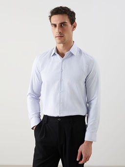 Рубашка мужская Slim Fit в полоску