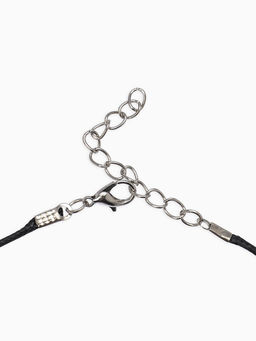 Кулон мужской Пуля, цвет серебро на чёрном шнурке, 42 см