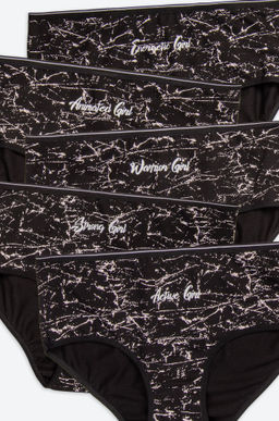 Женские трусы-слипы с высокой посадкой 5 шт. Donella  фото 3