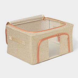 Кофр для хранения вещей Доляна Моне, 392920 см, бежевый фото 5