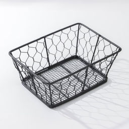 Фруктовница Доляна «Лола», 20×15×8 см, цвет чёрный