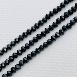 Бусины для украшений из черной Шпинели