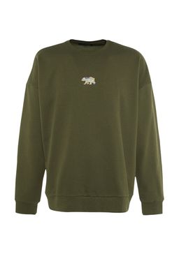 TRENDYOL MAN Tas Bisiklet Yaka Oversize Uzun Kol Sweatshirt TMNAW23SW00191 - Trendyolmilla фото 19