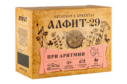 Алфит-29 При аритмии БАД в брикетах Алфит 1211