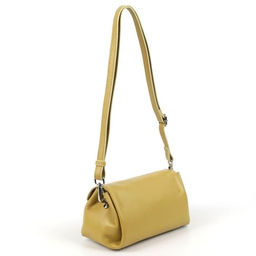 Женская кожаная сумка бочонок через плечо 0025-11 - Cidirro фото 3