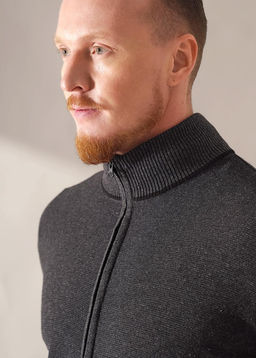 CLE Жакет муж. 654399хпэ мулине т.серый - Clever wear фото 14