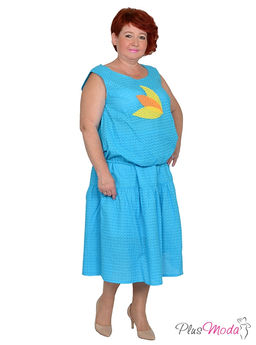 Юбка Модель №1639 размеры 44-84 - Plusmoda фото 5