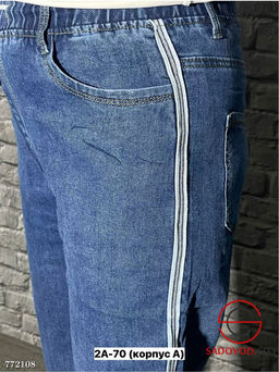 Мужские джинсы на резинке - Bruno фото 6