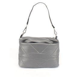 Сумка женская искусственная кожа FR-5059-L, 2отд, плечевой ремень, серый SALE 258398 - Adelia фото 2