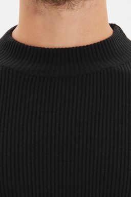TRENDYOL MAN Ekru Slim Fit Pamuklu Yar?m Bal?kc? Yaka Fitilli Orgu Kazak TMNAW21KZ0568 - Trendyolmilla фото 12