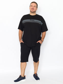 CRB wear/CWLM 60325-22 Футболка мужская,черный/Ex.Cherubino