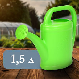 Цена за 2 шт. Лейка, 1.5 л, с рассеивателем, носик d=16 мм