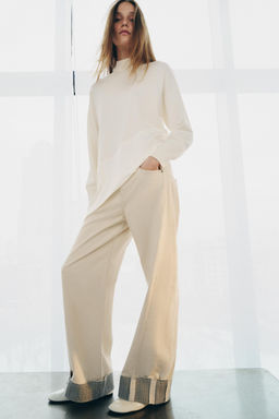 JERSEY PUNTO COMBINADO ASIM?TRICO / Blanco