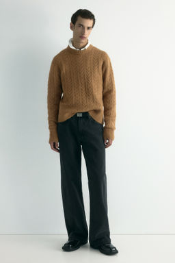 Jersey en punto trenzado Regular Fit - H&m фото 2