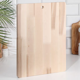 Доска разделочная и сервировочная, 40×30×1.8 см, дерево береза