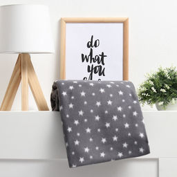 Плед Экономь и Я Звезды (вид2) 150*180 см, пл.160 г/м2, 100% п/э