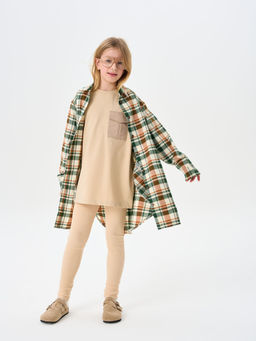 Лосины из кашкорсе "Крем-брюле" 7+