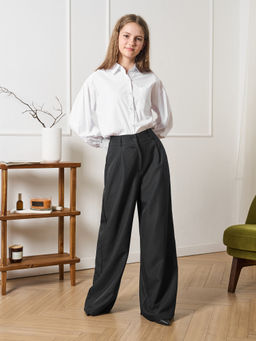 Брюки-палаццо утеплённые для девочек