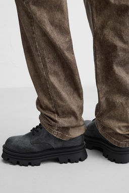 CHUNKY LACE-UP BOOTS - Zara фото 4