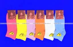 Цена за 10 пар. ЦВЕТНЫЕ НОСКИ женские АВОКАДО ECONOM 36-41 (фактически 36-40) - For you фото 6