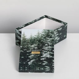 Коробки подарочные новогодние набор 6 в 1 «Снежной зимы», 32.5×20×12.5 - 20×12.5×7.5 см
