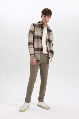 Узкие брюки из габардина - Defacto фото 3