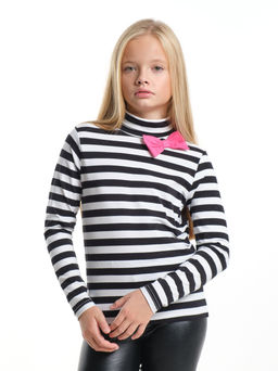 Водолазка в полоску UD 0418 полоса - Mini maxi фото 2