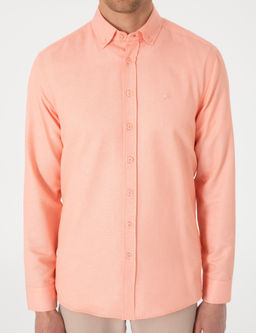 Mercan Oxford Slim Fit Kolay _t_lenebilir G_mlek - Pierre cardin фото 6