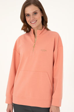 Женский свитшот с лососем Неожиданная скидка в корзине - U.s. polo assn фото 3