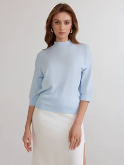 CONTE LDK2453 Джемпер женский light blue - Conte elegant фото 5