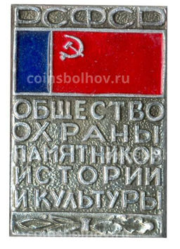 Значок Общество охраны памятников истории и культуры РСФСР