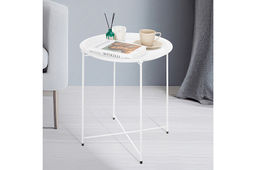 Столик журнальный 47*47*50,5 см Белый