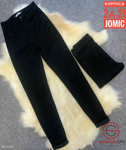 Детские штаны из джинсовой ткани