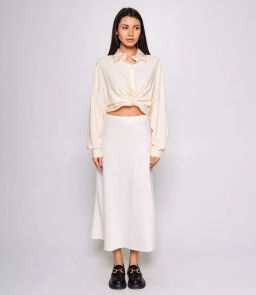 Юбка #КТ2103, кремовый