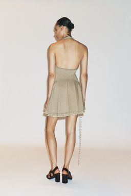 SHORT GODET DRESS - Zara фото 10
