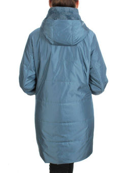 BM-15 GRAY/BLUE Куртка демисезонная женская (100 гр. синтепон) - Fashion фото 5