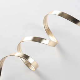 Косая бейка, кожзам, 8 мм, 10±1 м, бежевая