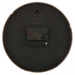 Часы настенные "Элизиум" д19,4см, h4см, мягкий ход, циферблат зеленый; цифры арабские, розовое золото; корпус пластик, розовое золото; в коробке (Китай)