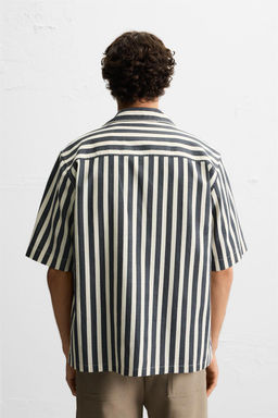 STRIPED TEXTURED SHIRT - Zara фото 3