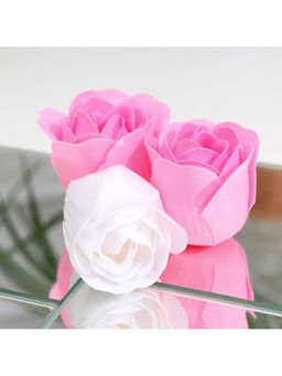 Цена за 2 шт. Мыльные розы, белые и розовые, набор 6 шт. - SB BEAUTY фото 3