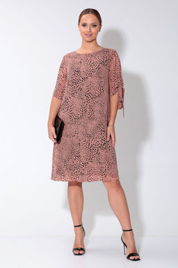 Платье Liona Style 903 розовый