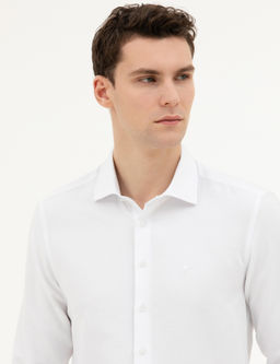 Рубашка Slim Fit белая