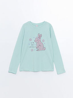 Bisiklet Yaka K?z ?ocuk Ti??rt