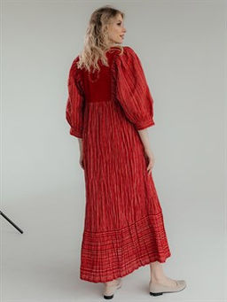 платье ЛЕН с ВИСКОЗОЙ - Волтри фото 4