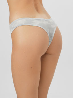 Цена за 2 штуки! Трусы бразилиана женские серые - Mark formelle фото 3