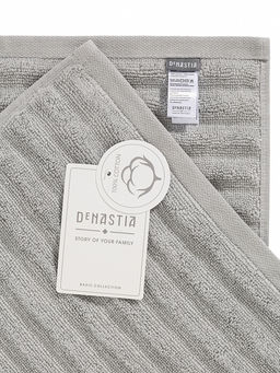 Полотенце для лица 50x90 серый махровая ткань - Lucky фото 5