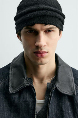 DENIM JACKET WITH CONTRAST COLLAR - Zara фото 7