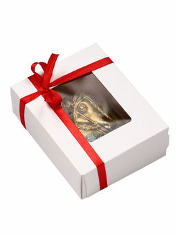 Шоколадная фигурка Лошадь в цветах, кондитерская глазурь, 65 г