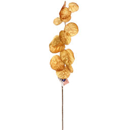 Цена за 2 шт. Искусственные цветы "FLOWERS GLAMOUR" 80см Ветка декоративная золотая