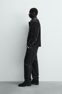 VELVET FLOCK JACKET - Zara фото 4